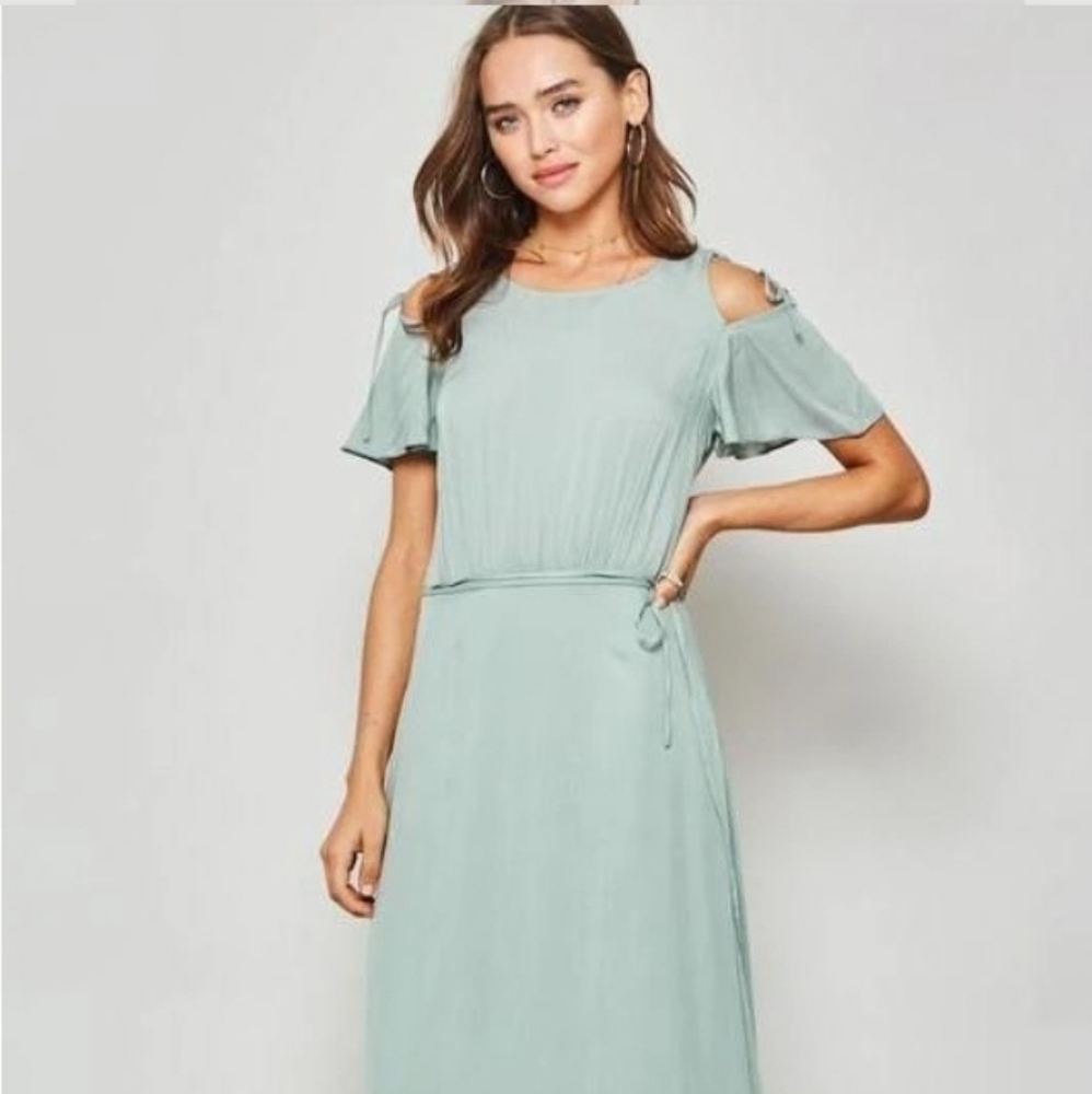 Sage Green Dress